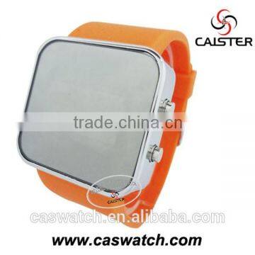 2015 Classice bracelet watches square Digital silicone watch