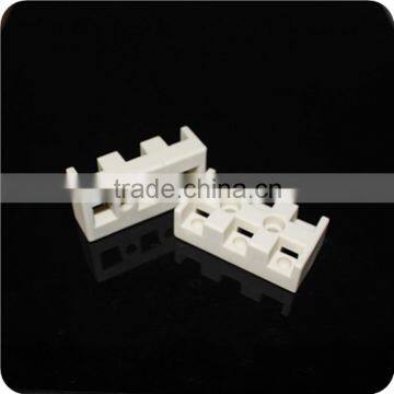 high heat resistance beige color steatite socket ceramic wire connector