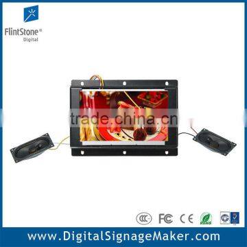 7 inch open frame lcd advertising in-store display