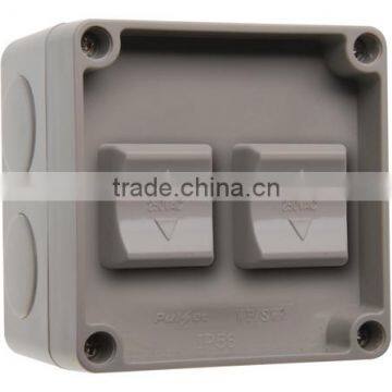 Australian Standard Double Weatherproof Switch IP56