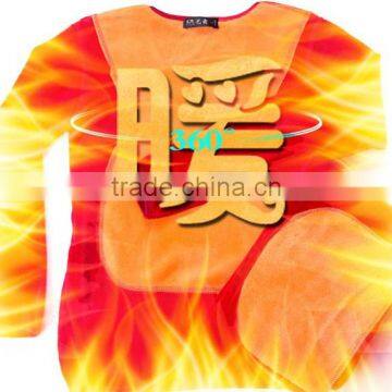 Lovers With Cashmere Gold Thermal Underwear Sets Youth Long Johns Cashmere Warm Clothing photo-2