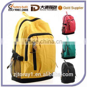 Wholesale Custom Canvas School Backpack Manufacturer