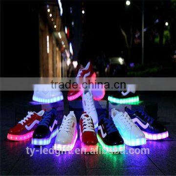 Different style flashing lighting shoes LED USB Charge shoes