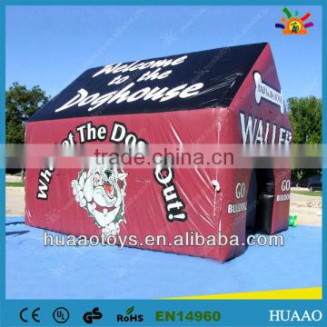 Commercial funny inflatable buildings tents for sale