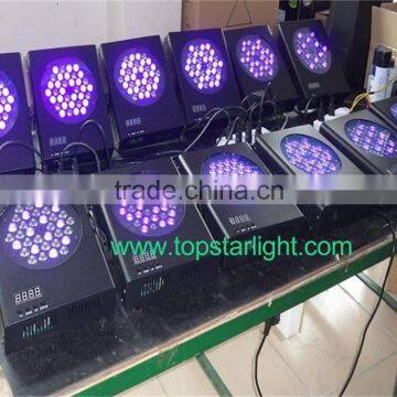 china Guangzhou High brightness Led flat par light 36*3W RGB/mini flat led par light