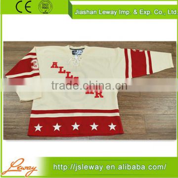 Wholesale european unique cheap team custom ice hockey jerseys