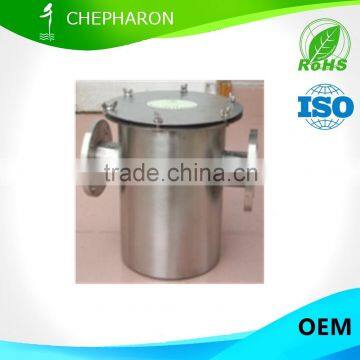 Stainless steel hair collector for pool water treatment