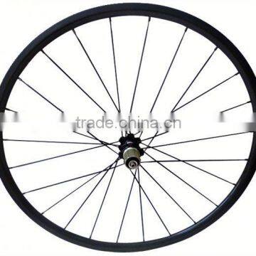 High quality 700c road bicyle for clincher or tubular carbon wheelset small bicycle wheel