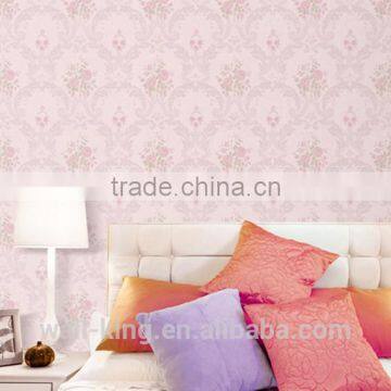 Beautiful Flower Wallcovering for Home Warm Color