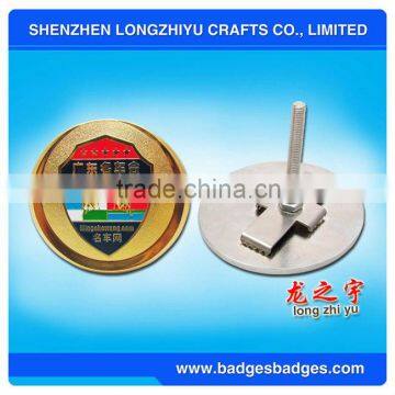 Car Badge Car Emblem Metal Badge Lamborghini Emblem/safety Lapel Pins For Famous Auto Meeting