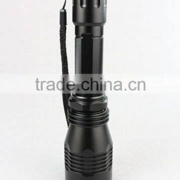 TF-200G IP66 Green LED Tactical Flashlight With ON/OFF Switch or Button Switch for Outdoor Sports, Military and Law Enforcement