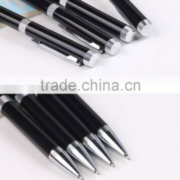 Good for promotion gift custom metal ball pen with logo print