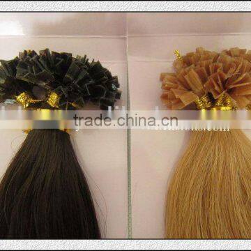 100% human remy U,V,I,Flat-tip hair extensions