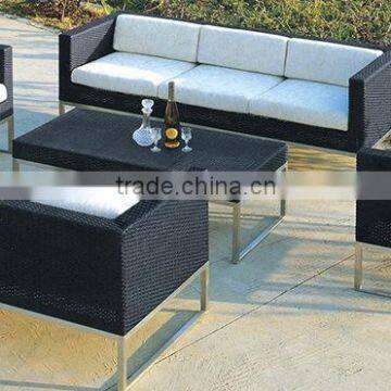 Modern poly rattan sofa / outdoor sofa furniture / leisure rattan garden furniture B033