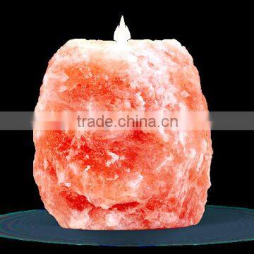 Himalayan Salt Tea Light Holder Shape 1.5 - 2.0 kg