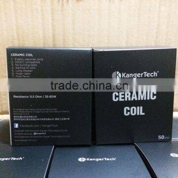 Kanger Ceramic Coil 0.5ohm SSOCC Compatible Wholesale IN STOCK Authentic