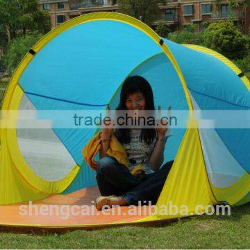 2014 new hot high quality folding automatic pop up beach tent B04