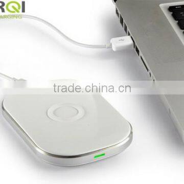 universal wireless charger transmitter 3 coils qi charging pad for mobile phone charger