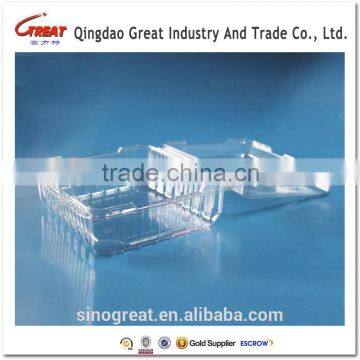Perforated Custom Clamshell Fruit Packaging Container