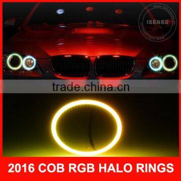 Charming 40mm-160mm led cob RGB angel eyes for e46