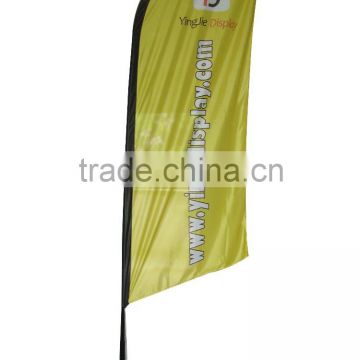 outdoor flagpole with advertising banner for sale