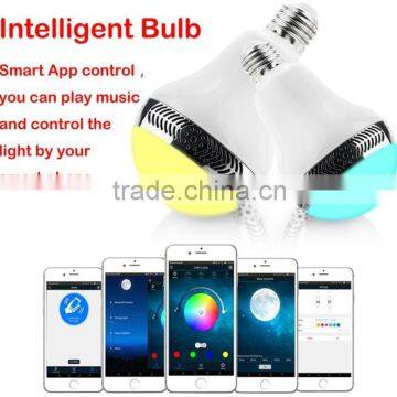 LED Music wireless Bluetooth Speaker Light Bulbs