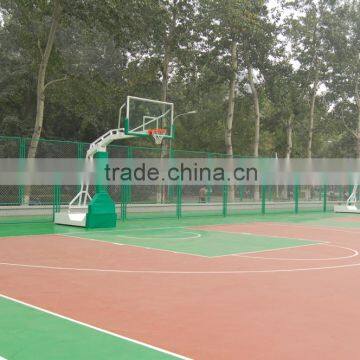 Silicon PU material portable basketball court sports flooring