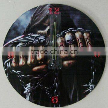 Decorative Glass Wall Mounted Clock photo-5