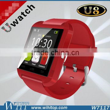 New Product Sport Water Resistant Bluetooth Android Smart Watch U8 for Smart Phone