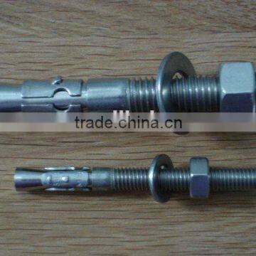 Hebei Saite Fasteners, Anchor Factory Manufacture Price , Wedge Anchor, Drop in Anchor, Sleeve Anchor, Eye&Hook Anchor. M12X145 photo-3