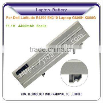 Laptop battery replacement for Dell Latitude E4300 E4310 XX327 Laptop G805H X855G FM338