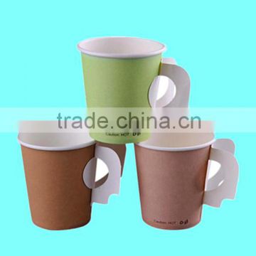 9oz single wall Paper Cup with handle