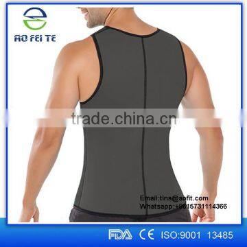 Aofeite Paypal accept neoprene sliming vest corset latex body shapers