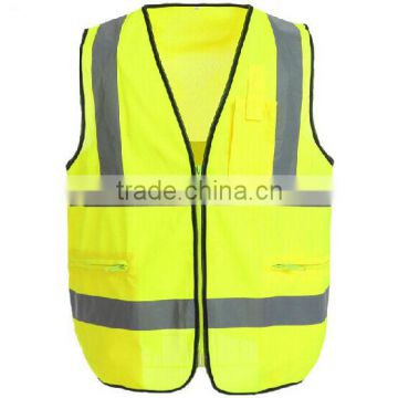 High visibility safety reflective vest