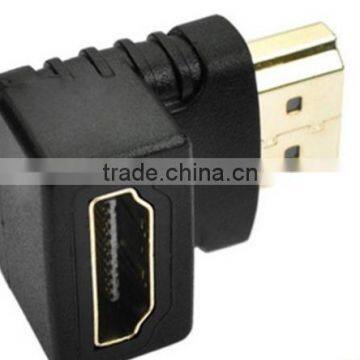 90 Degree HDMI Male to HDMI Female Adapter/hdmi Connector