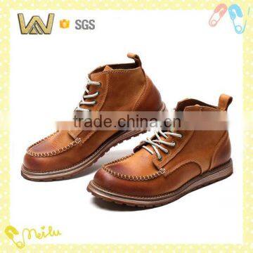 Fashion wholesale leather roman boots shoes