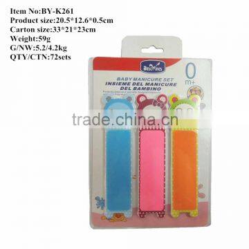 Cute&Cartoon Nail File Manicure Set in the blister card