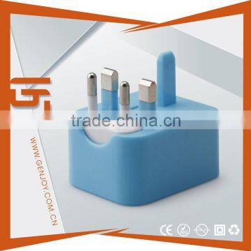 Cute Cube Travel Adapter 2100mA with usb