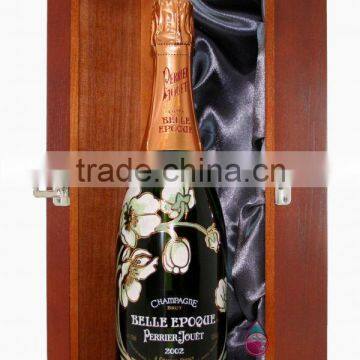 provide antique champagne wood box packaging