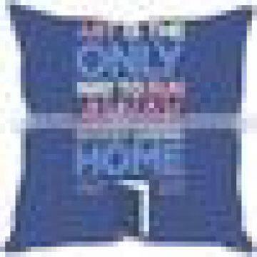 Indian Pillow Case Digital print Multicolor message Cushion Cover