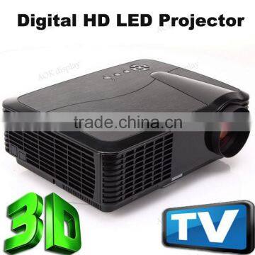 LCD HD Home Cinema Theater Video Projector Support 1080p 3D Multimedia HDMI Portable High Definition Widescreen HDMI Cable