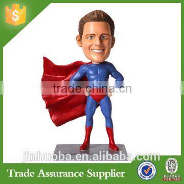 Wholesale Customized Resin Superman Bobblehead Souvenir