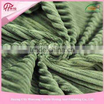 Superior Manufacturer 100% Polyester Soft Velboa Embossed