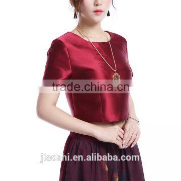 2016 New Arrival A-line Ladies Formal Red Long Skirt Suit Wholesale photo-5