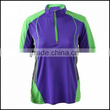 Wholesale running wear and t shirts with collars or women jogging wear with low prices