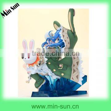 Customied Lovely Plastic Dolls/Plastic cartoon doll for gift