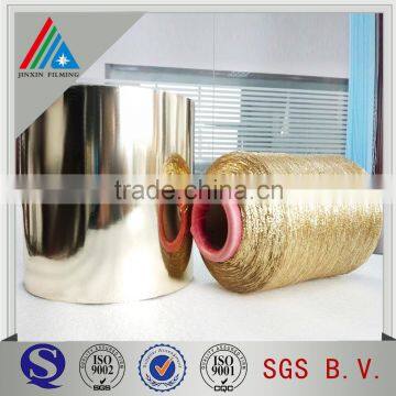 12 Micron PET Metallized Film for M Type Yarn