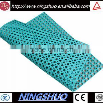 China factory of outdoor durable UV proof rubber drainage mat for boat