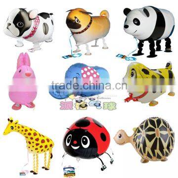 2016 variety design foil helium wholesale walking animal balloon                        
                                                Quality Choice