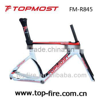 2013 new design time trial carbon bike racing frame set